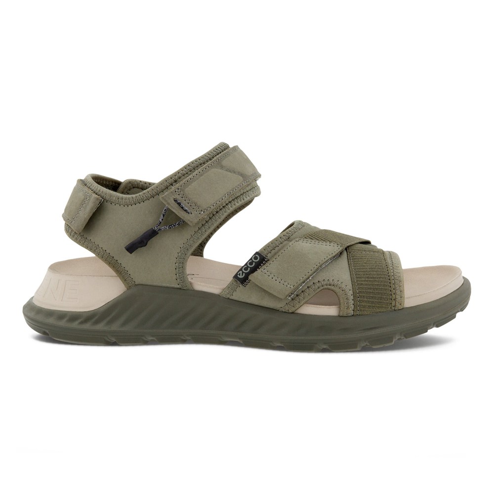 ECCO Mens Sandals Olive - Exowrap 3S Velcro - QHY-273809